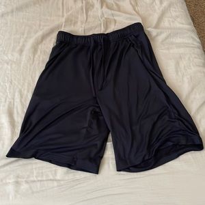 Mens 32 cool shorts navy blue